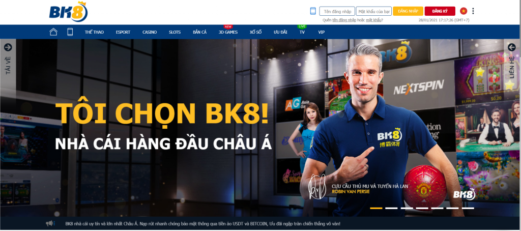 Khuyến mại Bk8 cực hấp dẫn